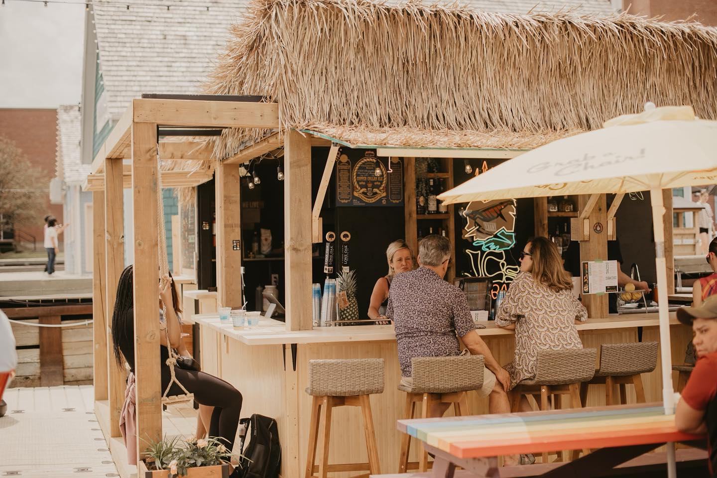 JC's Tiki Bar on the Floating Dock